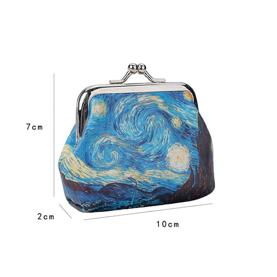 Sofia | Mini lompakko Van Gogh -taiteella