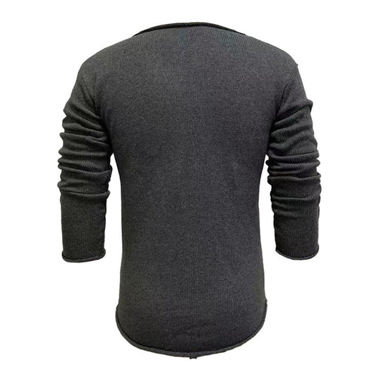 Aleksi | Tyylikäs Slim-fit Neulepaita Miehille