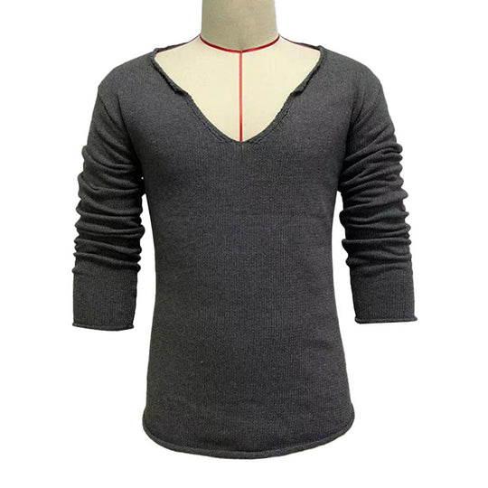 Aleksi | Tyylikäs Slim-fit Neulepaita Miehille