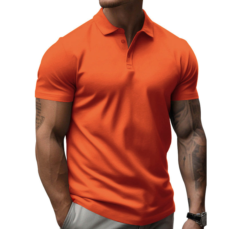 Tyylikäs Slim-fit Lyhythihainen Polo-paita Miehille - Eemil