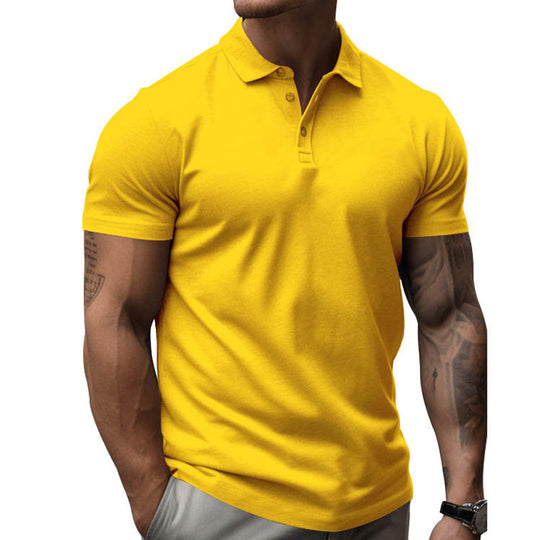 Tyylikäs Slim-fit Lyhythihainen Polo-paita Miehille - Eemil