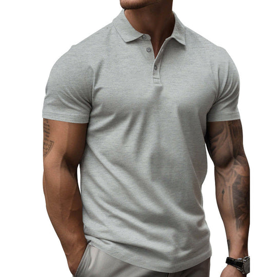 Tyylikäs Slim-fit Lyhythihainen Polo-paita Miehille - Eemil