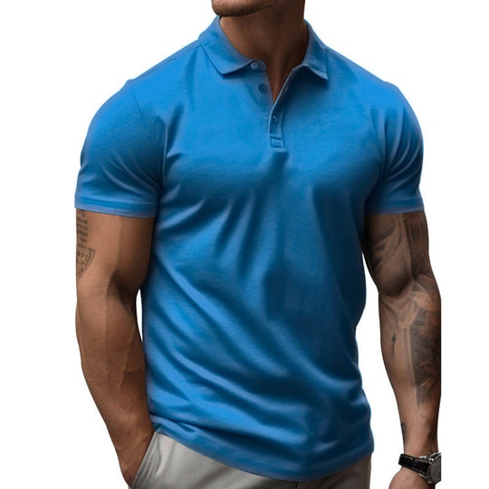Tyylikäs Slim-fit Lyhythihainen Polo-paita Miehille - Eemil