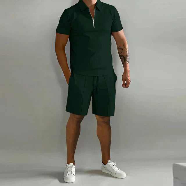 Raf | Ylellinen poolo ja shortsit kesäsetti