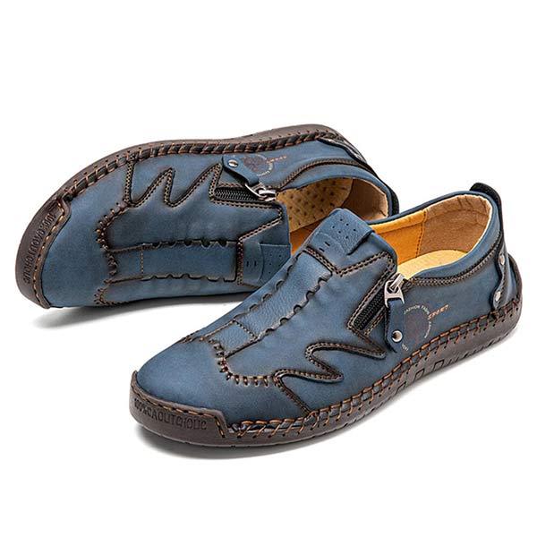 Tyylikkäät Vintage Nahkakengät Miehille - Eemil