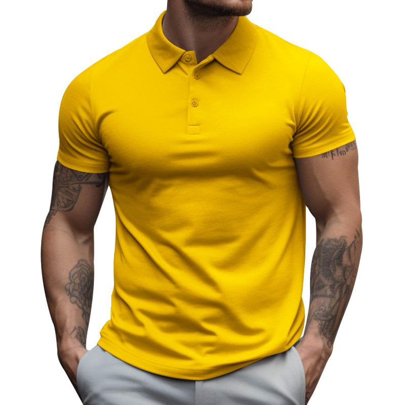 Tyylikäs Slim-fit Lyhythihainen Polo-paita Miehille - Eemil