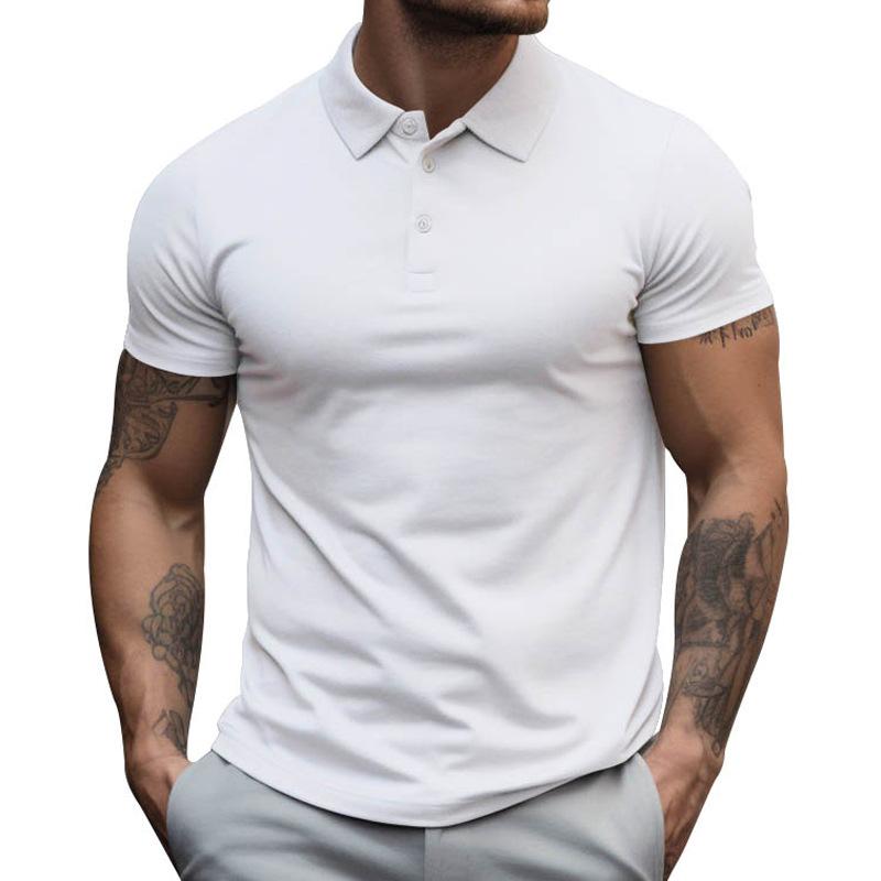 Tyylikäs Slim-fit Lyhythihainen Polo-paita Miehille - Eemil