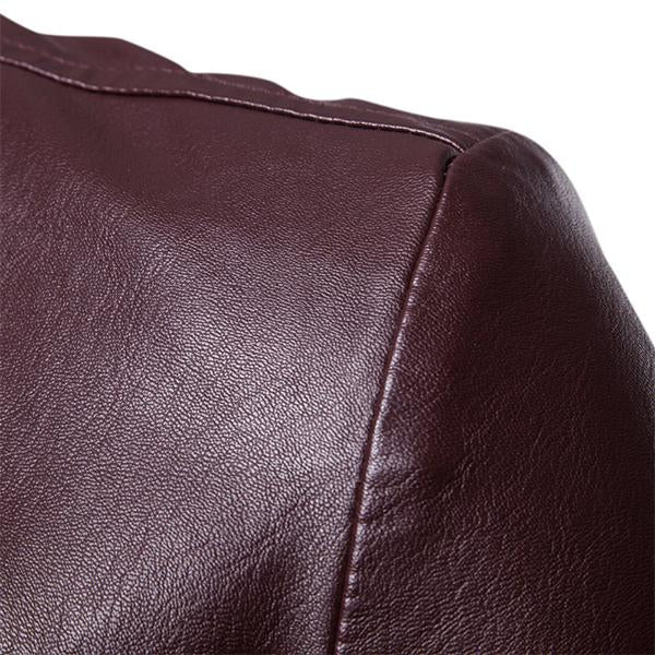 Matias | Tyylikäs Vintage-tyylinen Slim Fit PU-bleiseri