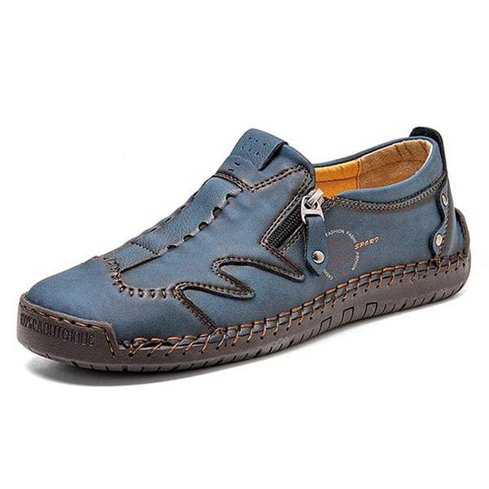 Tyylikkäät Vintage Nahkakengät Miehille - Eemil