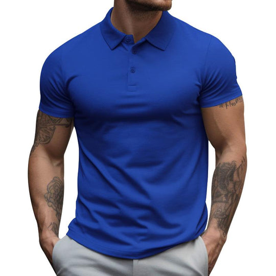 Tyylikäs Slim-fit Lyhythihainen Polo-paita Miehille - Eemil