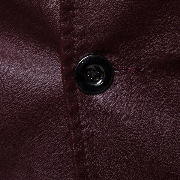Matias | Tyylikäs Vintage-tyylinen Slim Fit PU-bleiseri