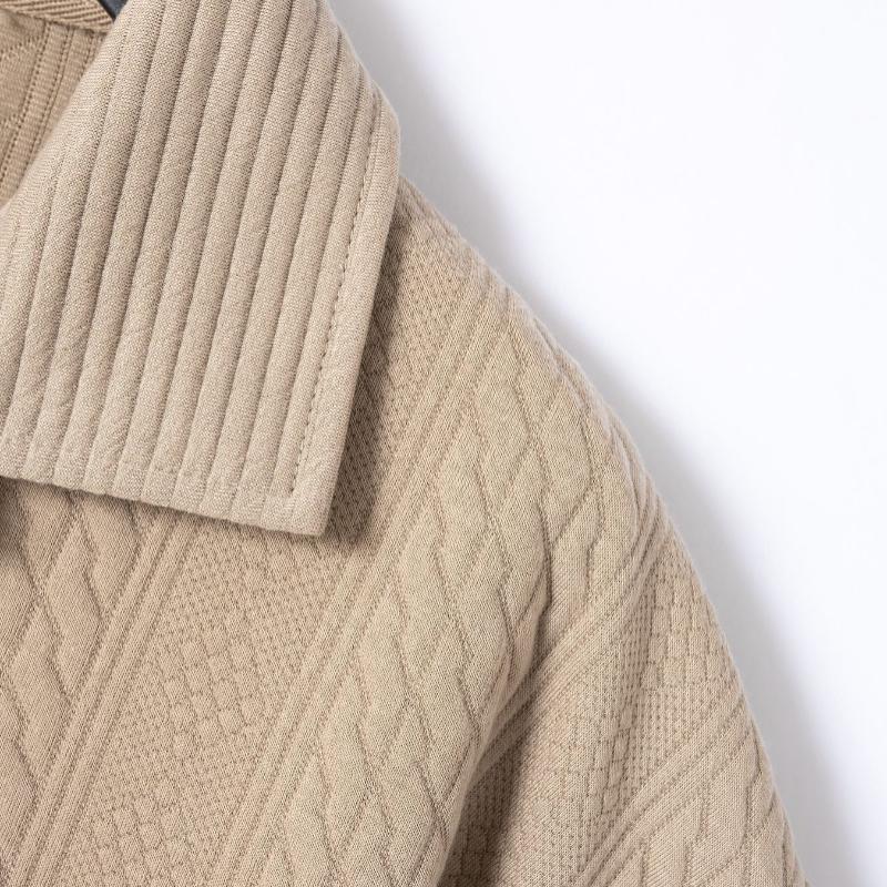 Markus Miesten Jacquard-tekstuuri Polo-paita