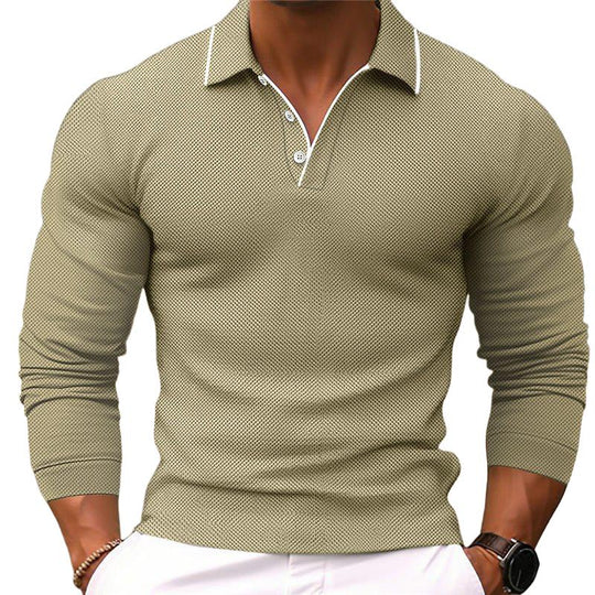 Mikko | Tyylikäs Miesten Slim Fit Polo-paita